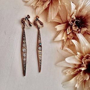 Dangly vintage earrings